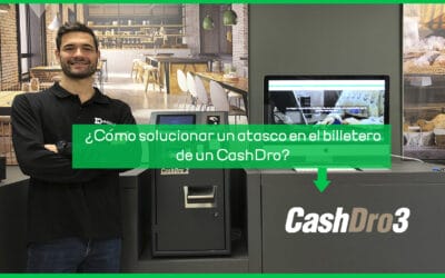 ¿Cómo solucionar un atasco en el billetero de un Cashdro 3?